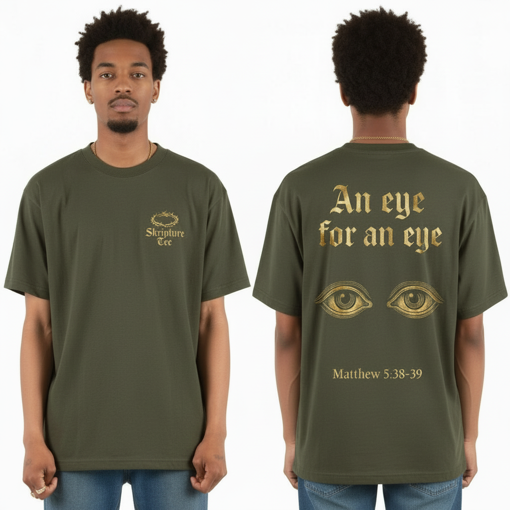 An Eye for an Eye - Matthew 5:38-39 | Heavyweight Premium Tee