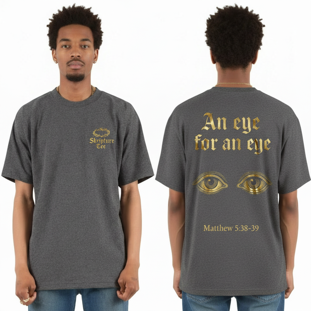 An Eye for an Eye - Matthew 5:38-39 | Heavyweight Premium Tee